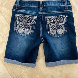Girls mudd jean shorts NWOT